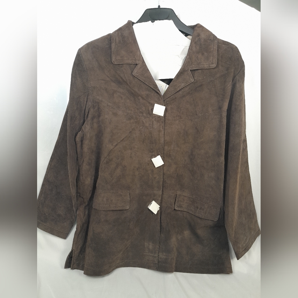 100% Leather JACKET 1X BrandNew - NWT - Jessica Hollbrook